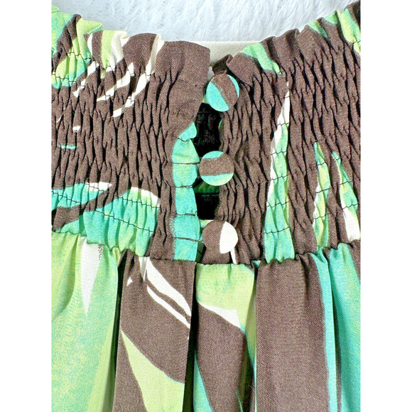 Lane Bryant Dress Women's Sleeveless Smocked Size 14/16 Resort Travel Bo… - Picture 8 of 14